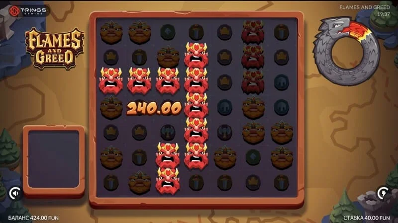 Flames and Greed - Grande vitória no jogo base